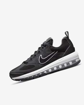 Nike Air Max Genome Negros Grises Oscuro Blancos Negros | MX 2601
